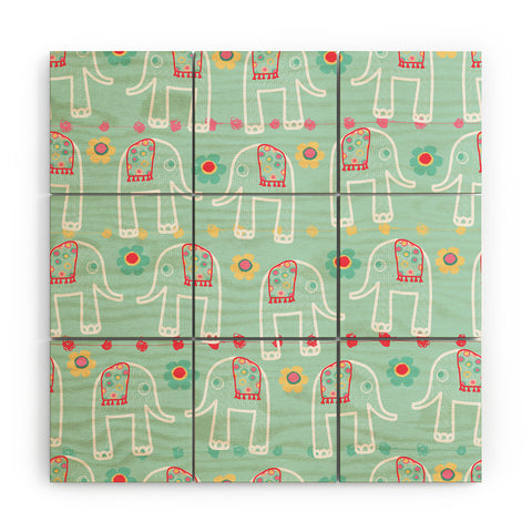 Ali Benyon Love Is Wood Wall Mural