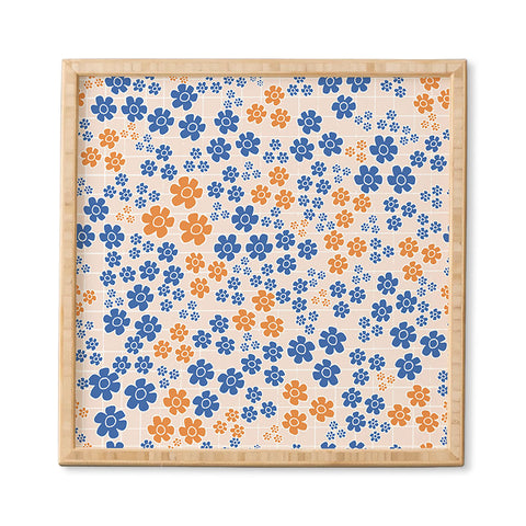 Ali Benyon Pixie Blue Framed Wall Art