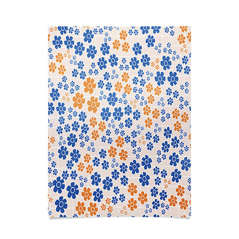 Ali Benyon Pixie Blue Poster