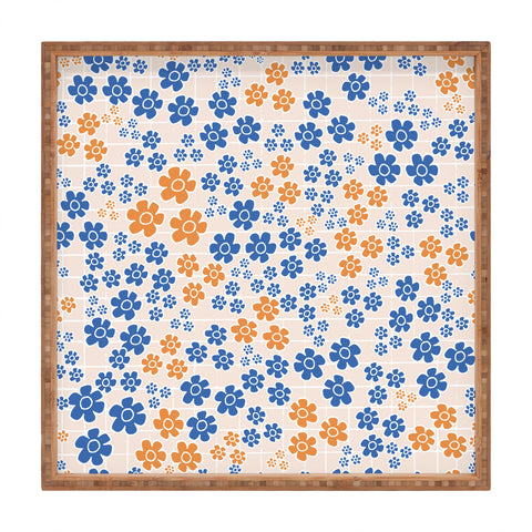 Ali Benyon Pixie Blue Square Tray