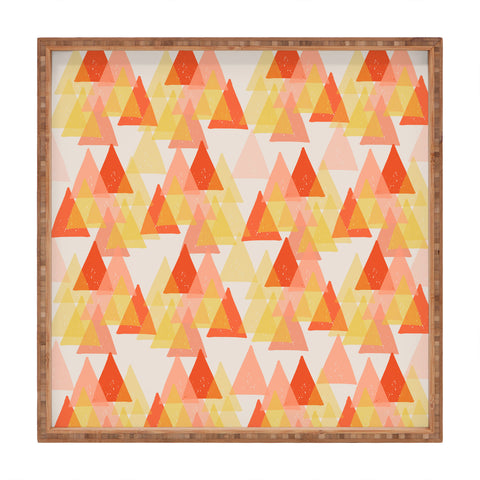 Ali Benyon Retro Geo Square Tray