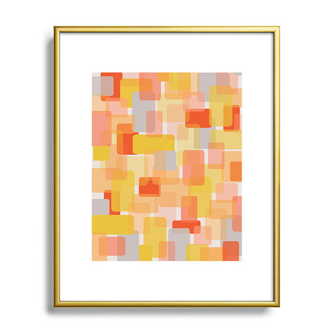 Ali Benyon Spring Delight Metal Framed Art Print