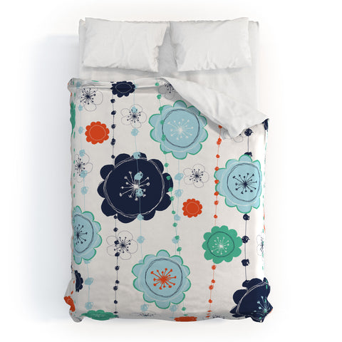 Ali Benyon Suzy Pop Duvet Cover