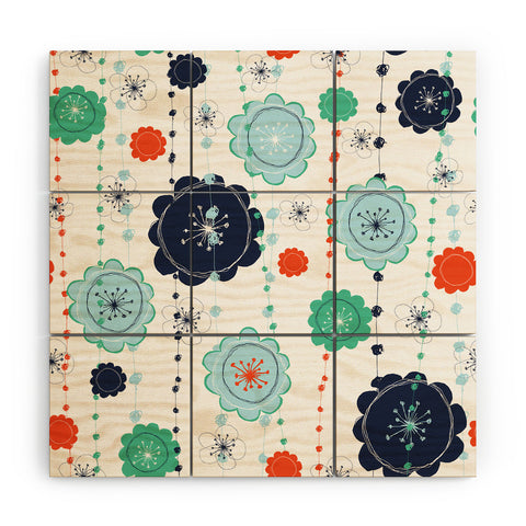 Ali Benyon Suzy Pop Wood Wall Mural