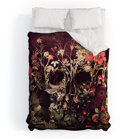 Ali Gulec Bloom Skull Comforter