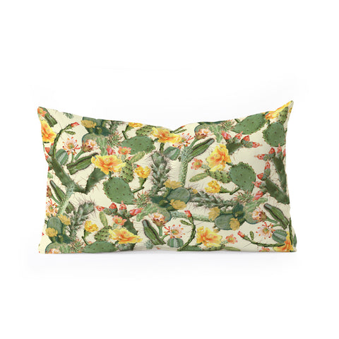 Ali Gulec Cactus Garden Oblong Throw Pillow