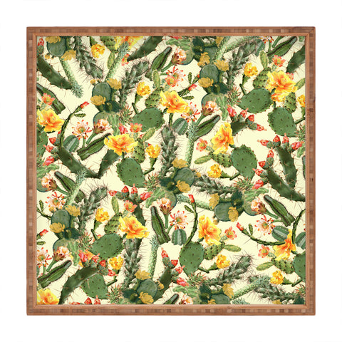 Ali Gulec Cactus Garden Square Tray