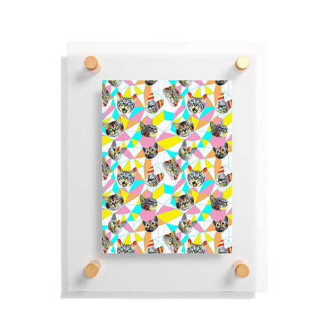 Ali Gulec Cats Army Floating Acrylic Print