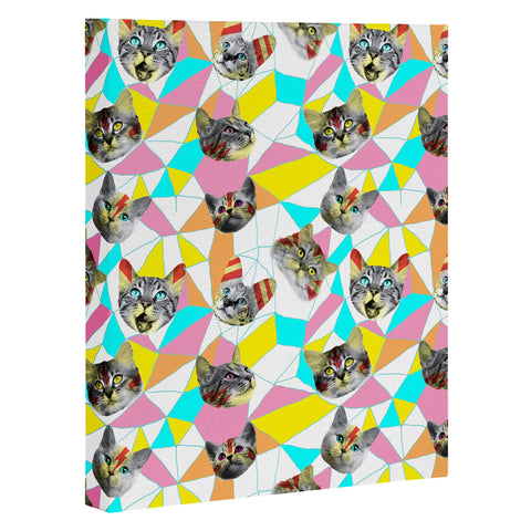 Ali Gulec Cats Army Art Canvas