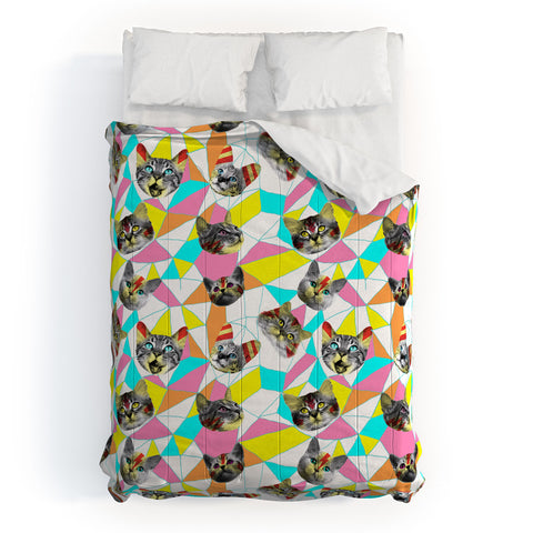 Ali Gulec Cats Army Comforter