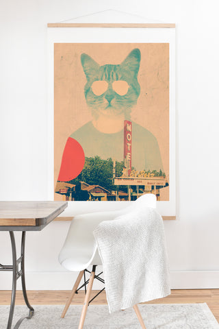 Ali Gulec Cool Cat Art Print And Hanger