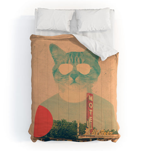 Ali Gulec Cool Cat Comforter