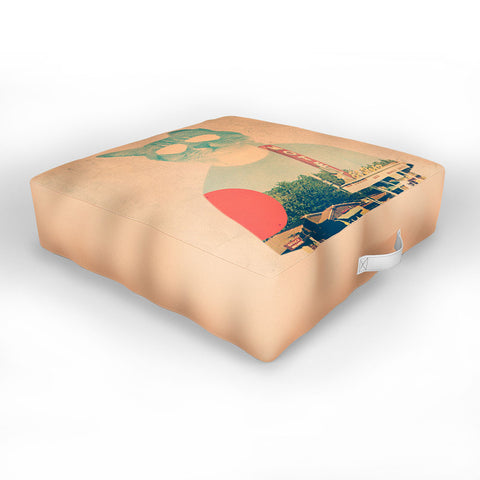 Ali Gulec Cool Cat Outdoor Floor Cushion