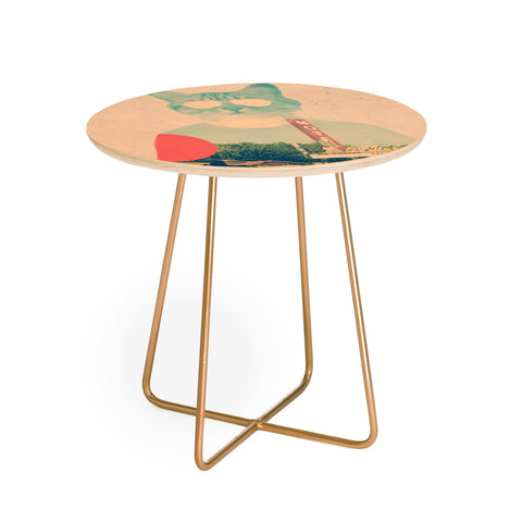 Ali Gulec Cool Cat Round Side Table