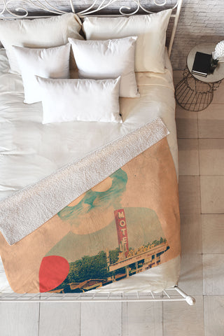 Ali Gulec Cool Cat Fleece Throw Blanket