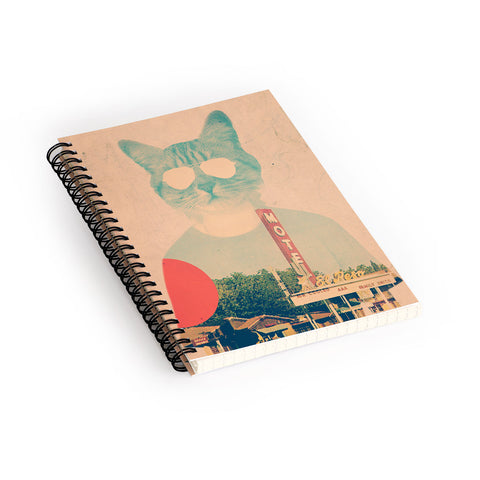 Ali Gulec Cool Cat Spiral Notebook