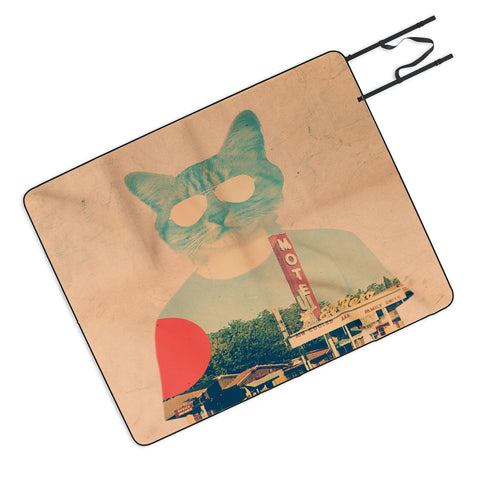 Ali Gulec Cool Cat Picnic Blanket