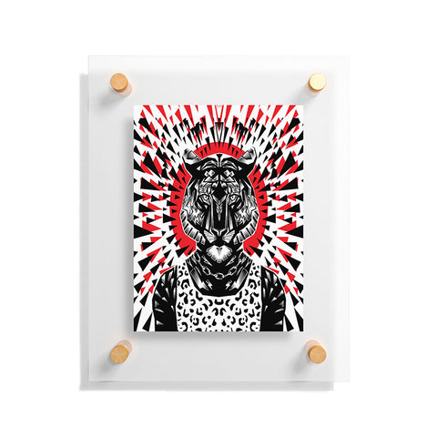Ali Gulec Cool Tiger Floating Acrylic Print