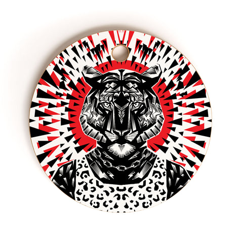Ali Gulec Cool Tiger Cutting Board Round
