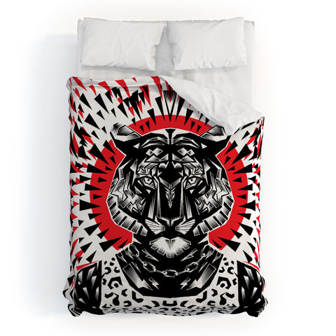 Ali Gulec Cool Tiger Duvet Cover