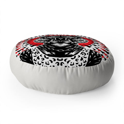 Ali Gulec Cool Tiger Floor Pillow Round