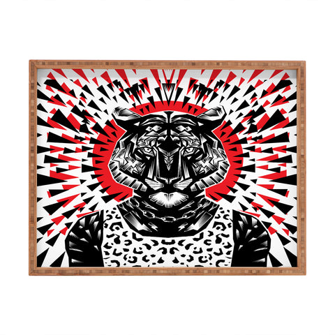 Ali Gulec Cool Tiger Rectangular Tray