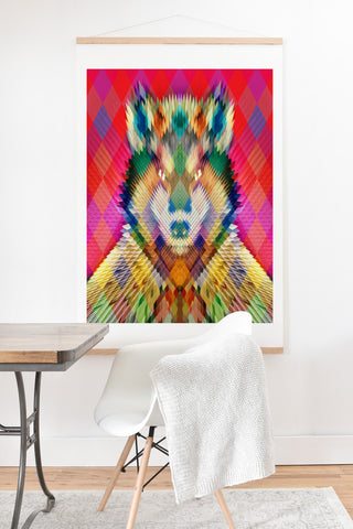 Ali Gulec Corporate Wolf Art Print And Hanger