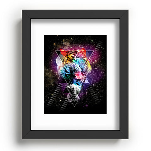 Ali Gulec Cosmic Tiger Recessed Framing Rectangle