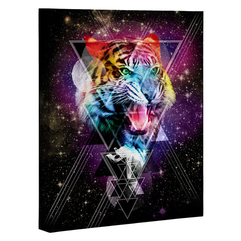 Ali Gulec Cosmic Tiger Art Canvas