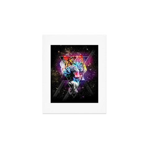 Ali Gulec Cosmic Tiger Art Print