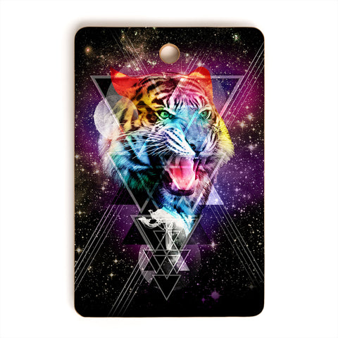 Ali Gulec Cosmic Tiger Cutting Board Rectangle