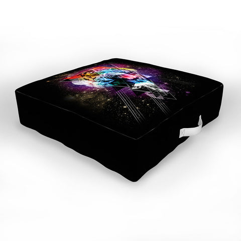 Ali Gulec Cosmic Tiger Outdoor Floor Cushion