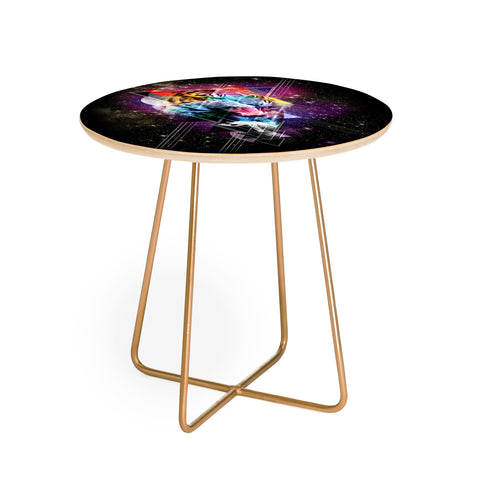 Ali Gulec Cosmic Tiger Round Side Table
