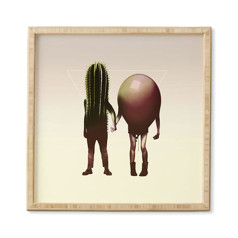 Ali Gulec Couple Hori Framed Wall Art