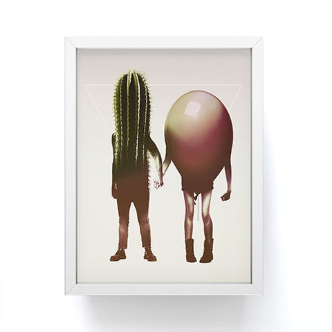 Ali Gulec Couple Hori Framed Mini Art Print