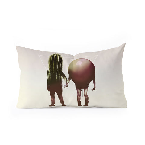 Ali Gulec Couple Hori Oblong Throw Pillow