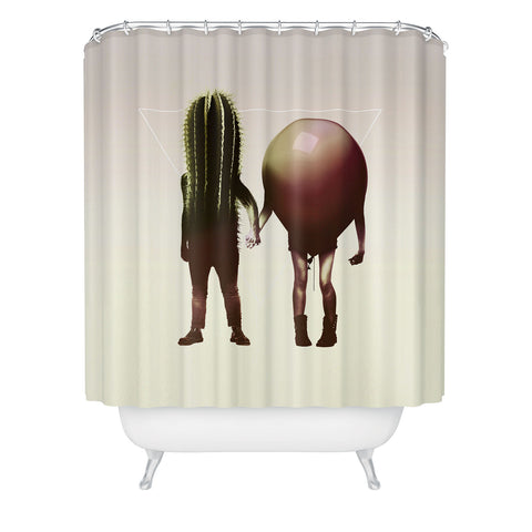 Ali Gulec Couple Hori Shower Curtain