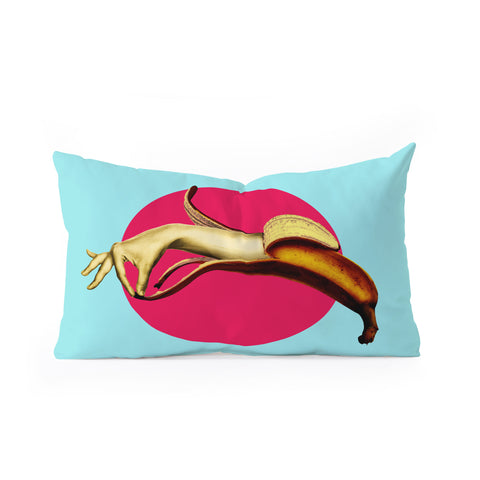 Ali Gulec El Banana Oblong Throw Pillow
