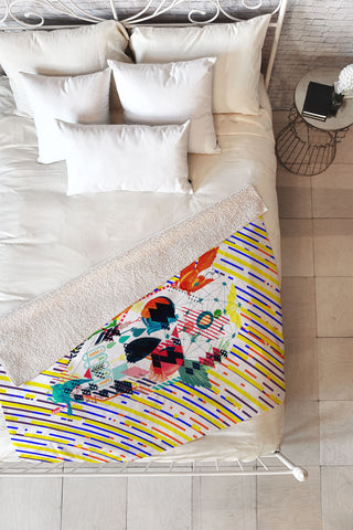 Ali Gulec El Nuovo Fleece Throw Blanket