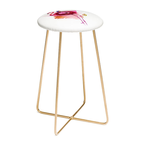 Ali Gulec Flamingo Pals Counter Stool