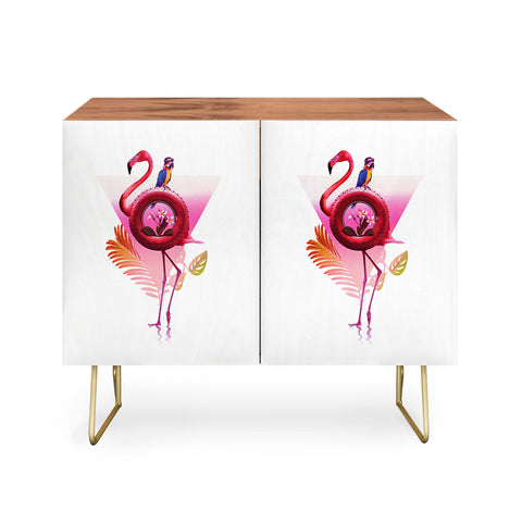 Ali Gulec Flamingo Pals Credenza