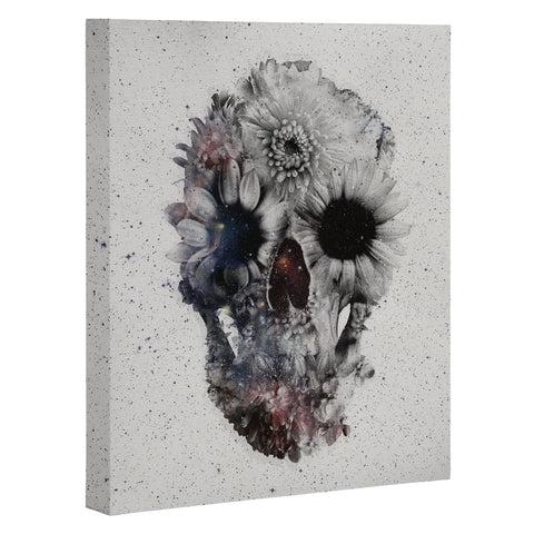 Ali Gulec Floral Skull 2 Art Canvas