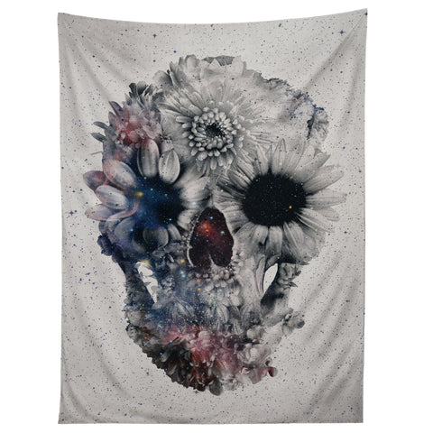 Ali Gulec Floral Skull 2 Tapestry