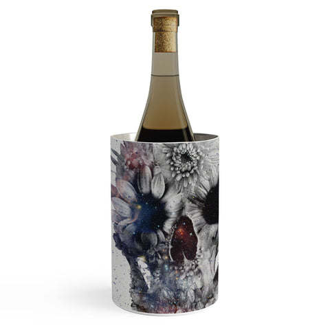 Ali Gulec Floral Skull 2 Wine Chiller