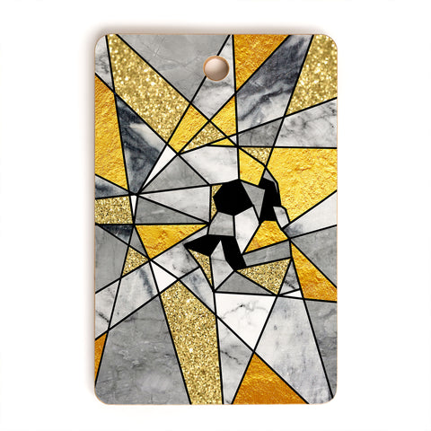 Ali Gulec Fragment Skull Cutting Board Rectangle