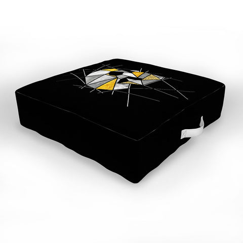Ali Gulec Fragment Skull Outdoor Floor Cushion