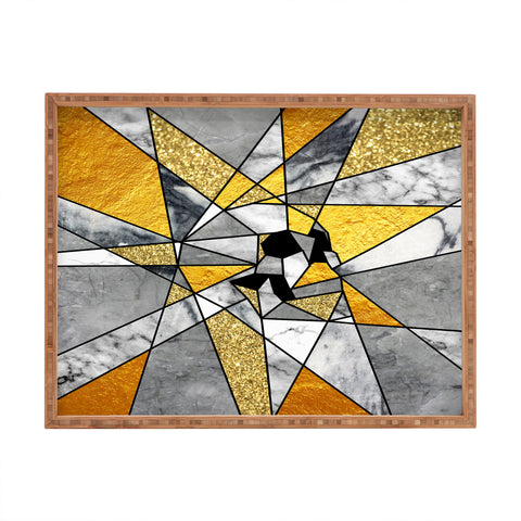 Ali Gulec Fragment Skull Rectangular Tray