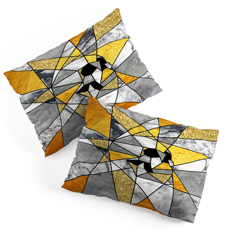 Ali Gulec Fragment Skull Pillow Shams