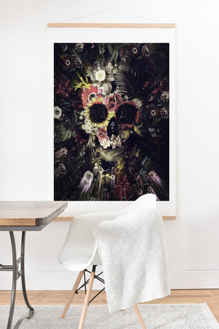 Ali Gulec Garden Skull Art Print And Hanger