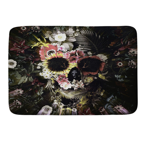 Ali Gulec Garden Skull Memory Foam Bath Mat